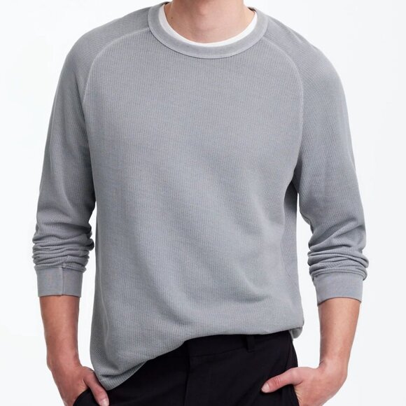 Madewell Thermal Long-Sleeve Tee Size Large - Picture 1 of 11